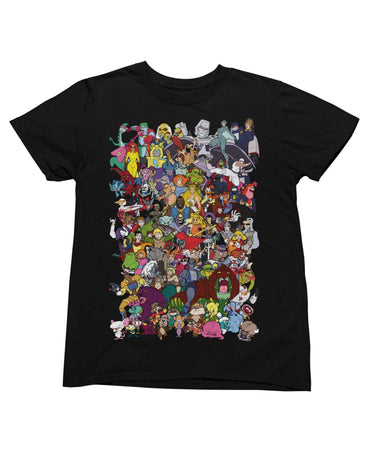 Top Notchy Saturday Morning Cartoons Men's/Unisex T-Shirt For Men 8Ball